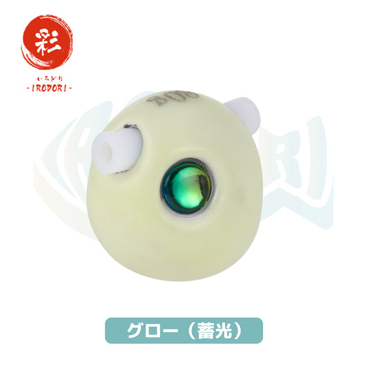 【Oval:100g×1個】 選べるカラー タングステン 鯛ラバ (タイラバ) ヘッド